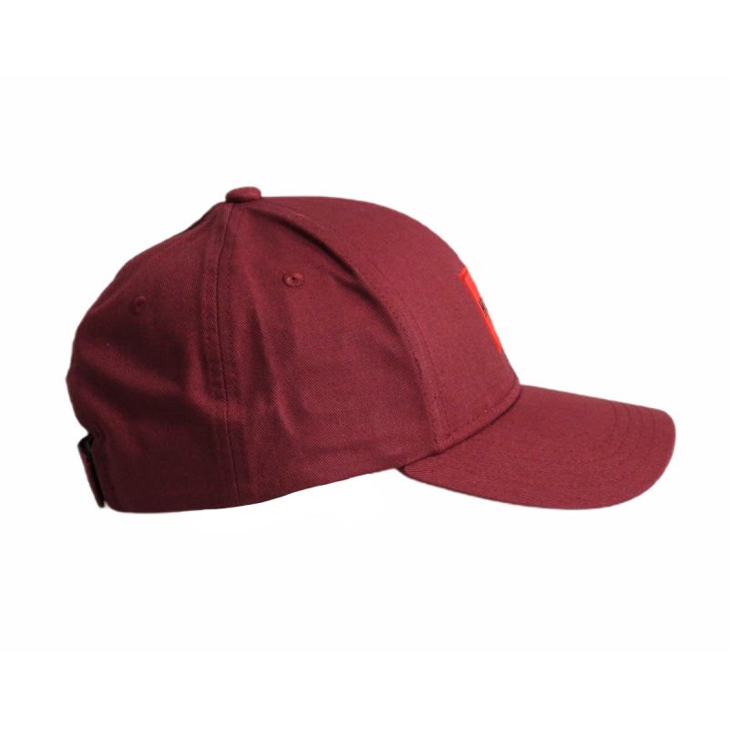 Hugo Boss Burgundy Baseball Cap - 50492745-654 Odzież/Czapki/Czapki zimowe Your Sports Performance