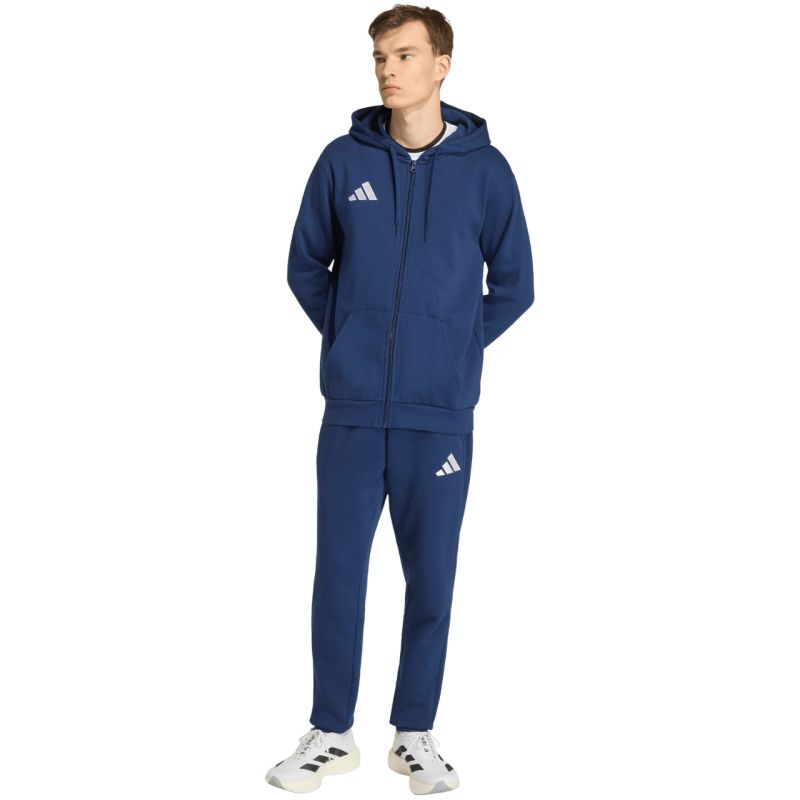 Men's adidas Entrada 26 FZ Hoody navy blue KF5946 To be categorized Your Sports Performance