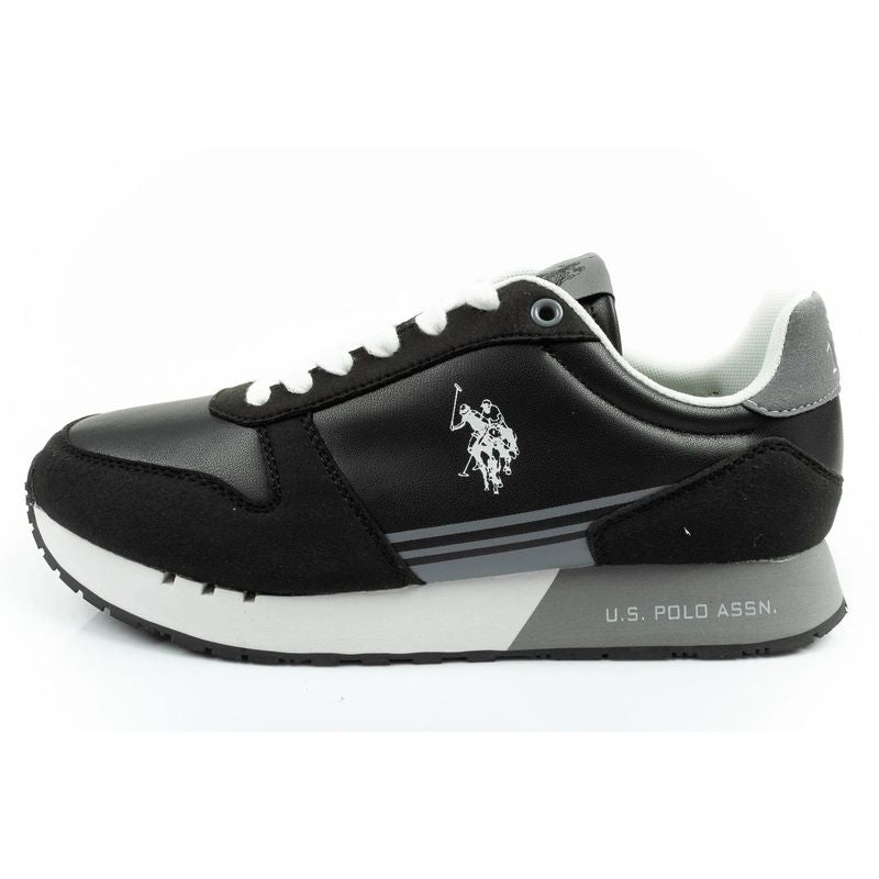 US Polo Assn sports shoes sneakers men's fashionable comfortable black Your Sports Performance