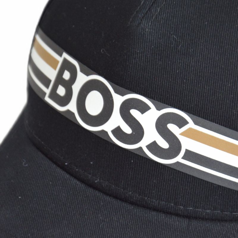 Hugo Boss Zed-Iconic Black Baseball Cap - 50492171-001 Odzież/Czapki/Czapki zimowe Your Sports Performance