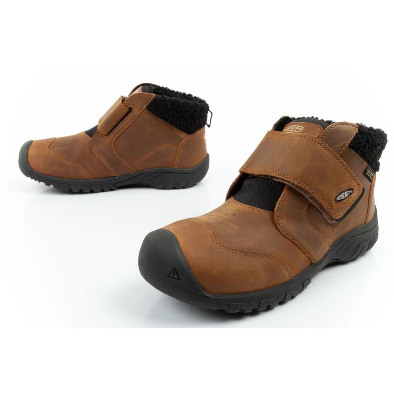Keen Junior Kootenay Waterproof Brown Ankle Boots To be categorized Your Sports Performance