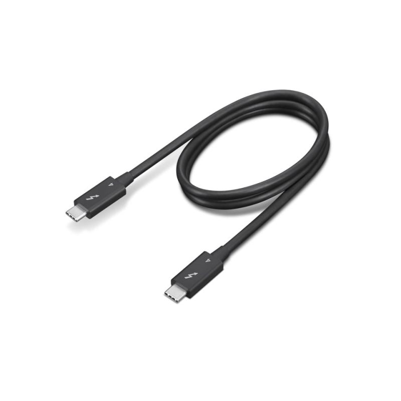 Lenovo 4X91K16968 Thunderbolt Cable 0.7m 40Gbps Black Kable i adaptery/Kable USB Your Sports Performance
