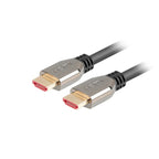 LANBERG HDMI CABLE M/M V2.1 1.8M 8K 60HZ CA-HDMI-30CU-0018-BK Kable i adaptery/Kable HDMI Your Sports Performance