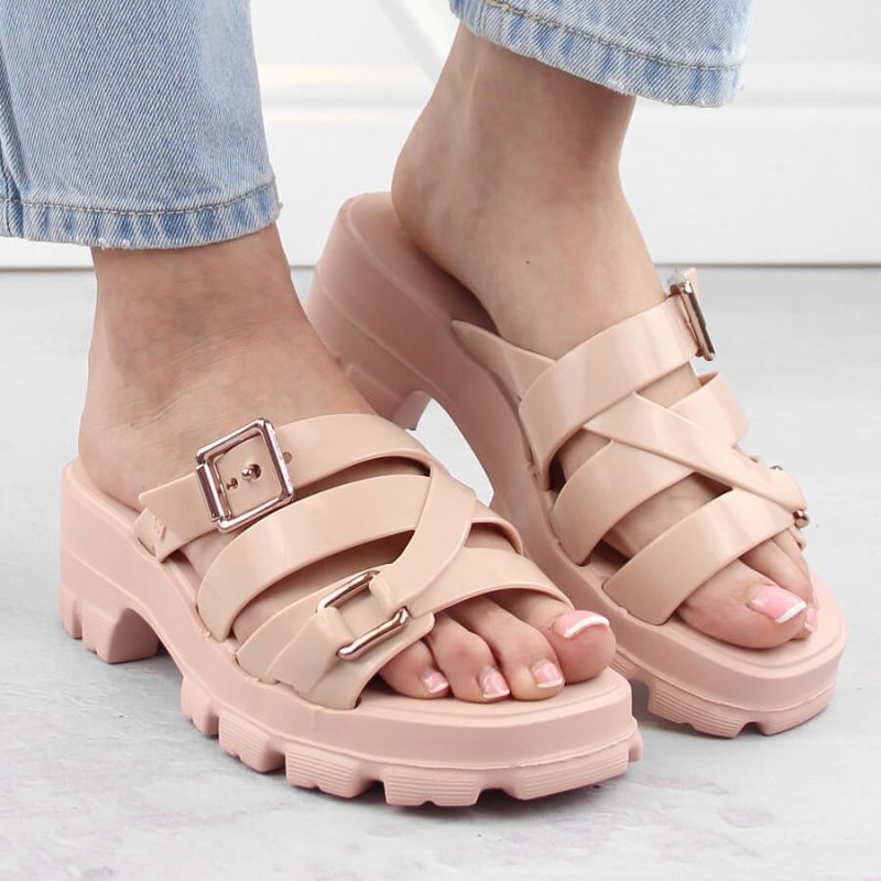 Zaxy scented nude high heel flip-flops W NN285044 INT2009B Footwear/Outdoor Your Sports Performance