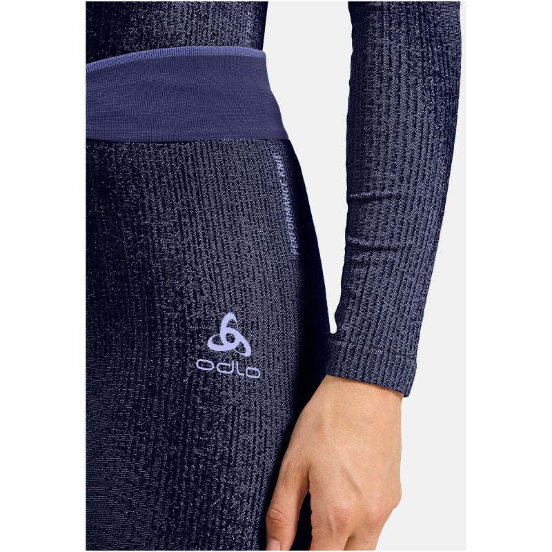 Odlo BL BOTTOM 3/4 PERFORMANCE WARM BLACKCOMB blue