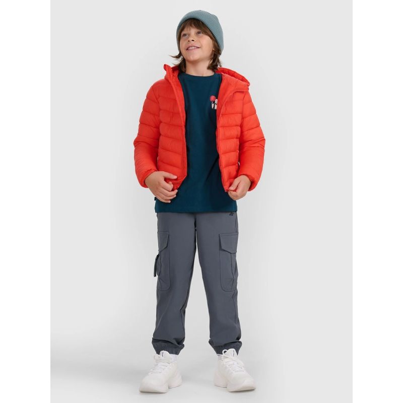Boy's down jacket with synthetic filling 4F 4FJRAW25TDJAM0819-62S Clothing Your Sports Performance