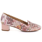 Women's openwork high-heeled shoes, multicolor Potocki 26-12393 Potocki