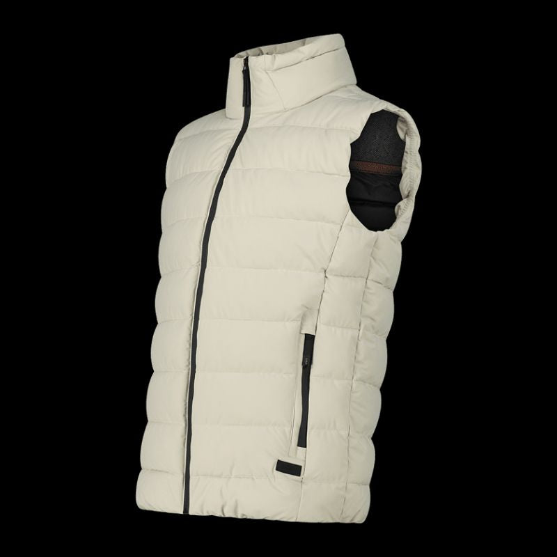 CMP men's insulated vest, winter sports vest, beige (34K0757/A238) CMP