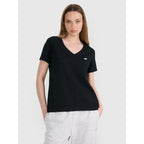 Women's oversize plain T-shirt 4F 4FRSS25TTSHF2778-20S