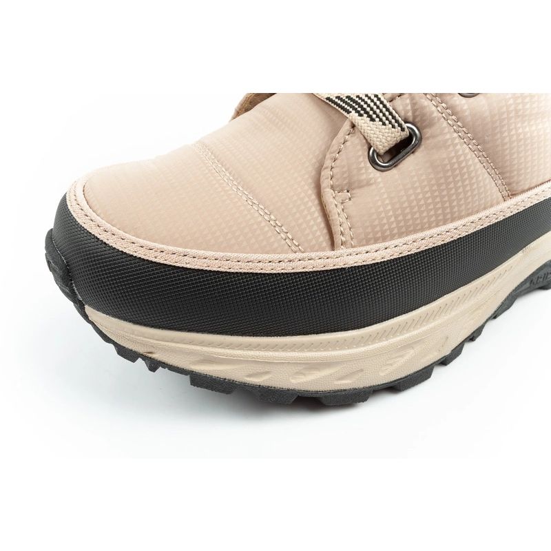 Lee Cooper women's winter hiking shoes, insulated, beige, black Lee Cooper