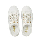 Lee Cooper women's sports shoes sneakers white platform lace Lee Cooper