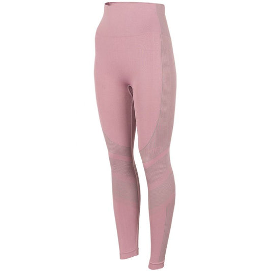 Thermoactive leggings 4F light pink W H4Z22 BIDB030D 53S Clothing/Ski Your Sports Performance