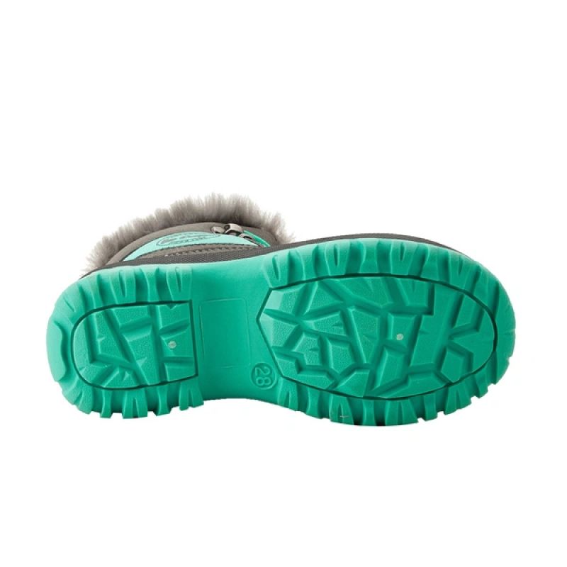 Lee Cooper winter boots for children, turquoise, insulated snow boots