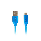 Lanberg Premium Cable CA-USBM-20CU-0010-BL (USB 2.0 - Micro USB type B; 1m; blue) In preparation Your Sports Performance