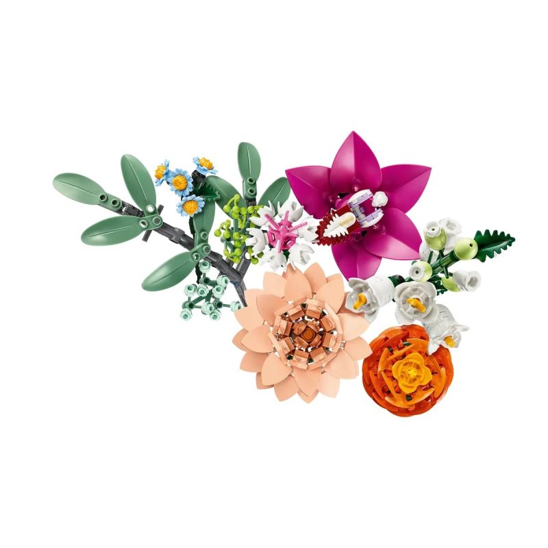 LEGO ICONS 10342 Botanicals - Beautiful Bouquet of Pink Flowers Accessories Your Sports Performance
