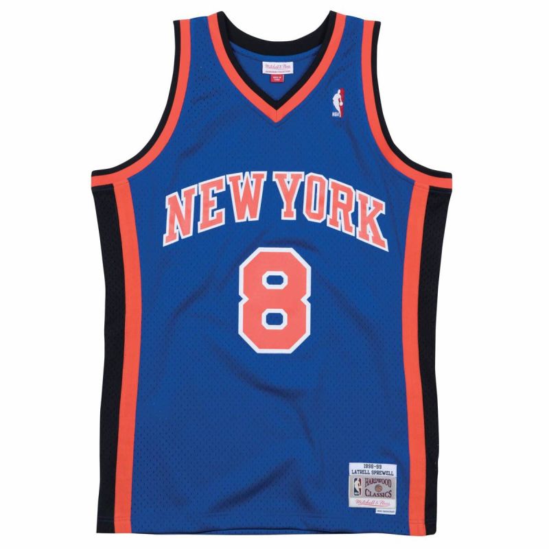 Mitchell & Ness Swingman Jersey NBA NY New York Knicks Latrell Sprewell - SMJYAC18055-NYKROYA98LSP Koszulki NBA Your Sports Performance