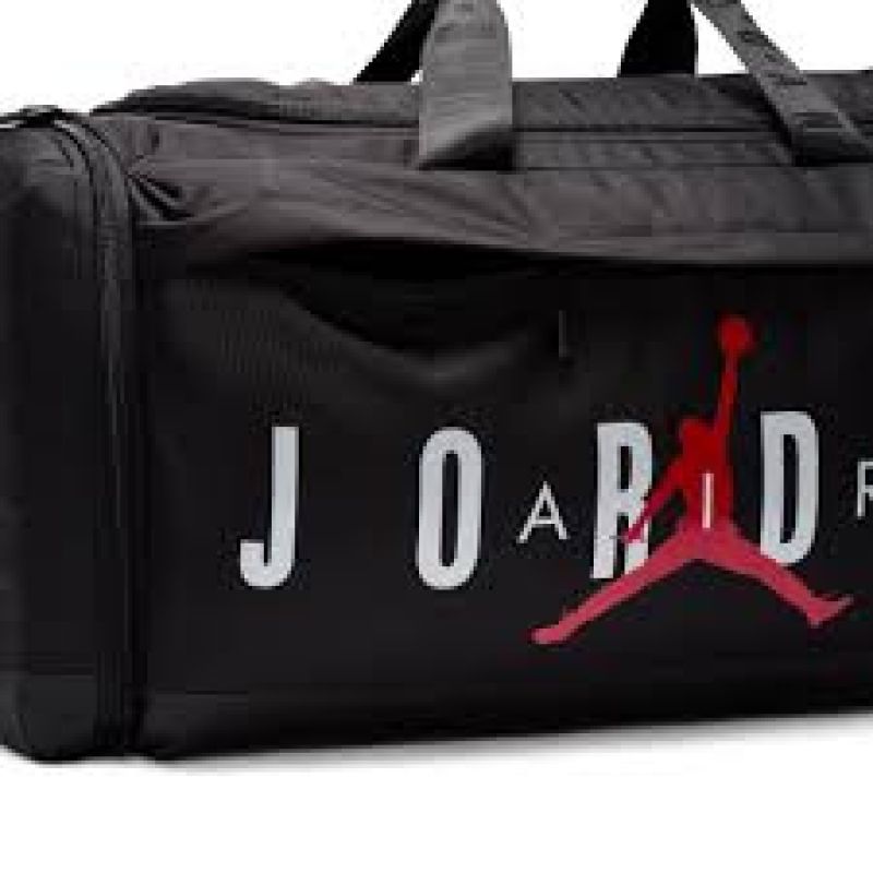 Air Jordan JAM VELOCITY DUFFLE Training Duffel Bag Black - LM0920-023 Akcesoria i sprzęt koszykarski/Torby i plecaki Your Sports Performance