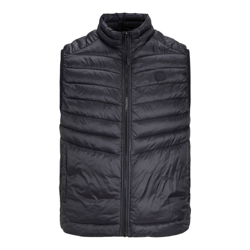 Jack&Jones men's vest JJESPRINT BODYWARMER COLLAR NOOS 12258457 BLACK/SOLID To be categorized Your Sports Performance