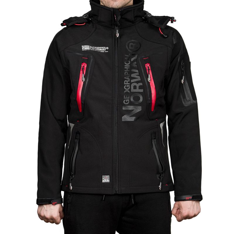 Geographical Norway Techno Softshell M WU6068-GN-BLACK jacket Clothing/Outdoor/Geographical Norway Your Sports Performance