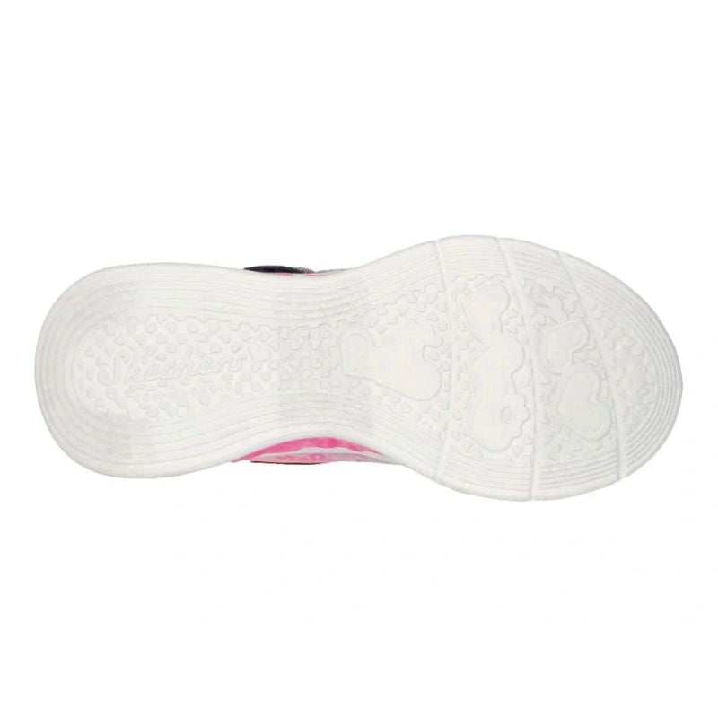Skechers S-Lights Flutter Heart Lights - Simply Love 302315L-NVMT Navy/Multi To be categorized Your Sports Performance