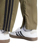 Men's adidas Essentials 3-Stripes Stanford Open Hem Pants Olive JE6401