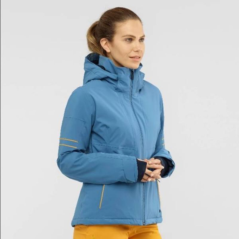 Salomon THE BRILLIANT Snowboard W LC1385 200 jacket Footwear/Outdoor Your Sports Performance