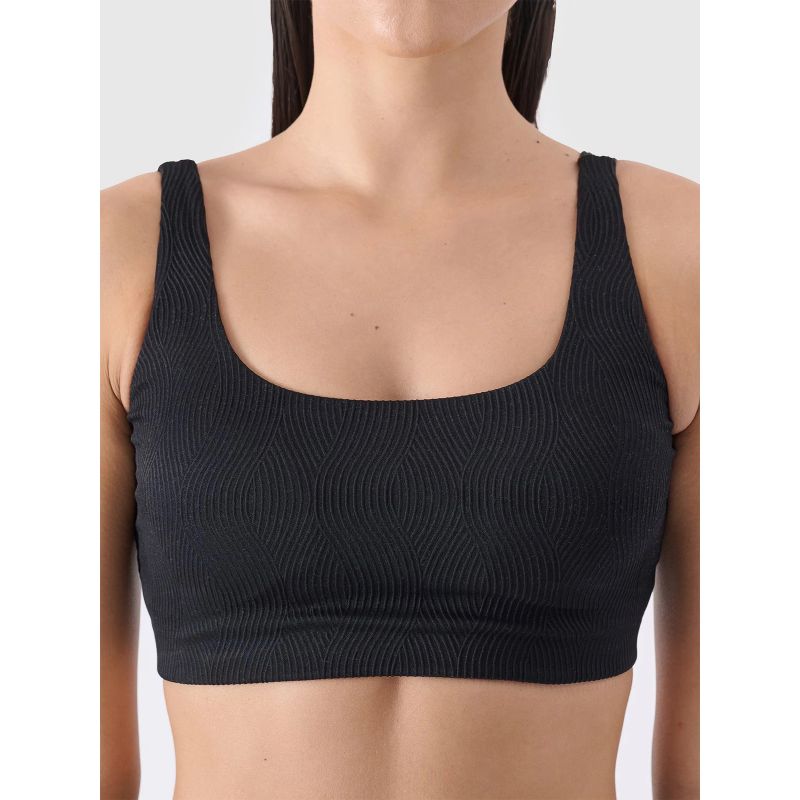 Women's bikini top 4F 4FRSS24UBKTF064-20S *Kategoria tymczasowa Your Sports Performance