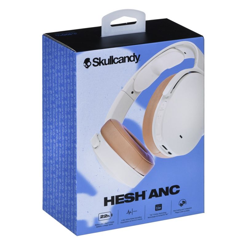 Skullcandy Hesh ANC Wireless Mod White headphones In preparation Your Sports Performance