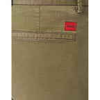 Hugo Boss men's summer chino shorts green (50471182-345) In preparation Your Sports Performance