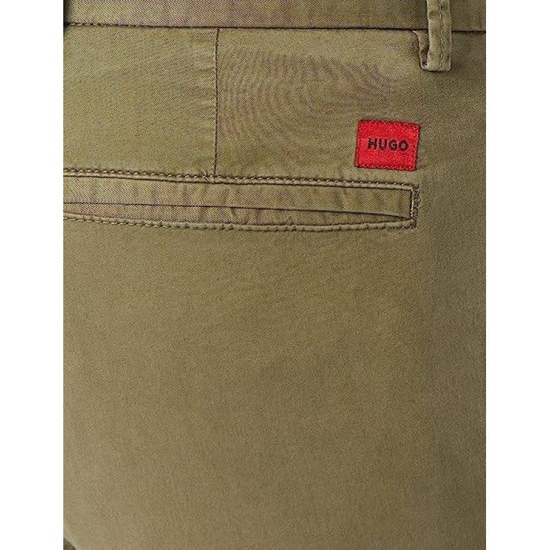 Hugo Boss men's summer chino shorts green (50471182-345) In preparation Your Sports Performance