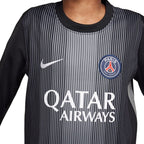 Nike PSG Goalkeeper Stadium 2025/26 Kids' Jersey Black HJ5267 010