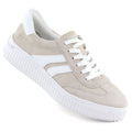 Beige leather sneakers Remonte Rieker D3E00-60 To be categorized Your Sports Performance