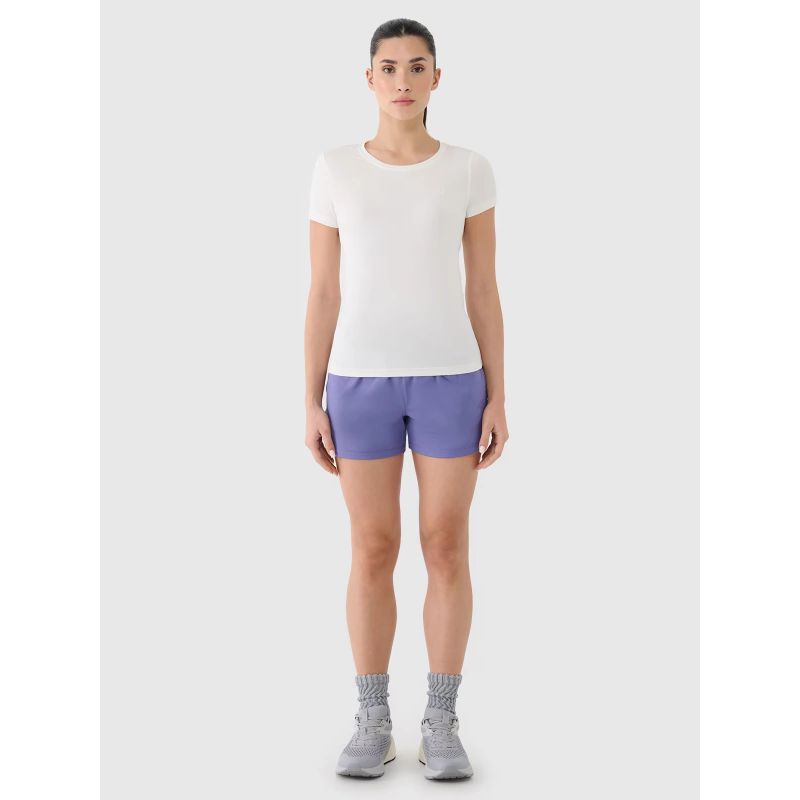 Women's training T-shirt regular quick-drying 4F 4FRSS25TFTSF1235-11S *Kategoria tymczasowa Your Sports Performance