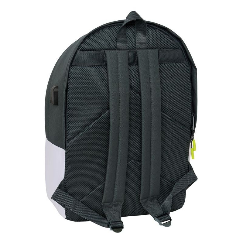 Real Madrid sports backpack with USB and laptop compartment double backpack 612554820 Accessories/Plecaki/pozostałe plecaki Your Sports Performance