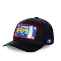 Capslab Superman Metropolis City DC Black Baseball Cap - FG/DC2/1/CAS/SUP1 Odzież/Czapki/Czapki z daszkiem Your Sports Performance