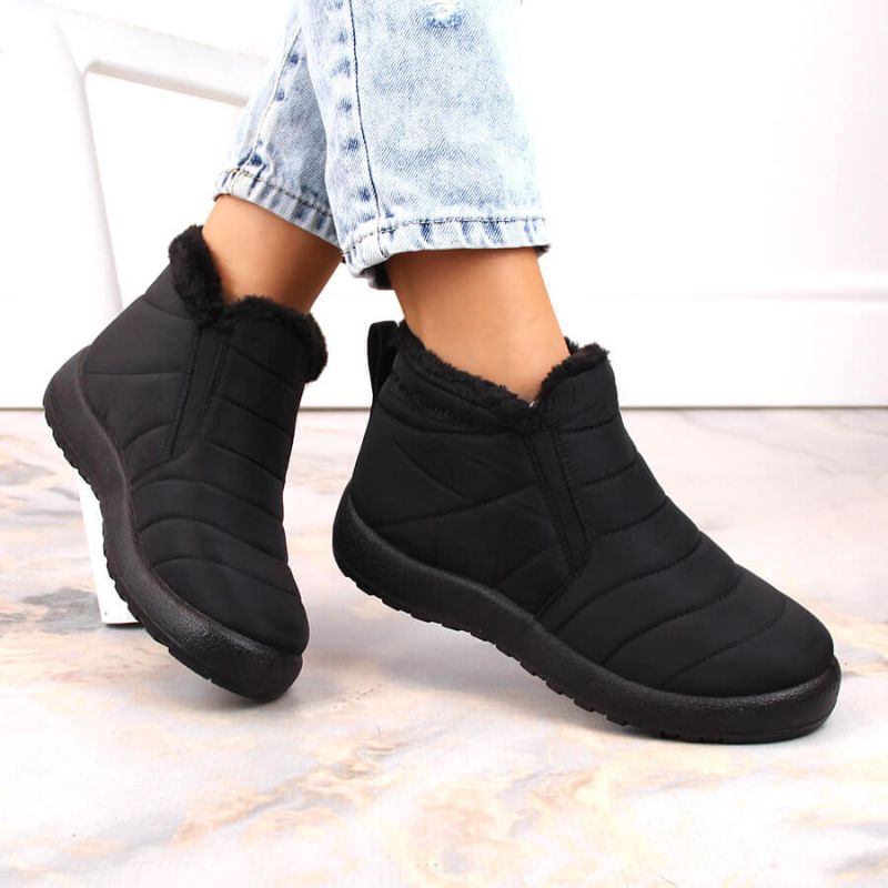 Waterproof slip-on snow boots News W EVE438A black Footwear/Outdoor/News Your Sports Performance