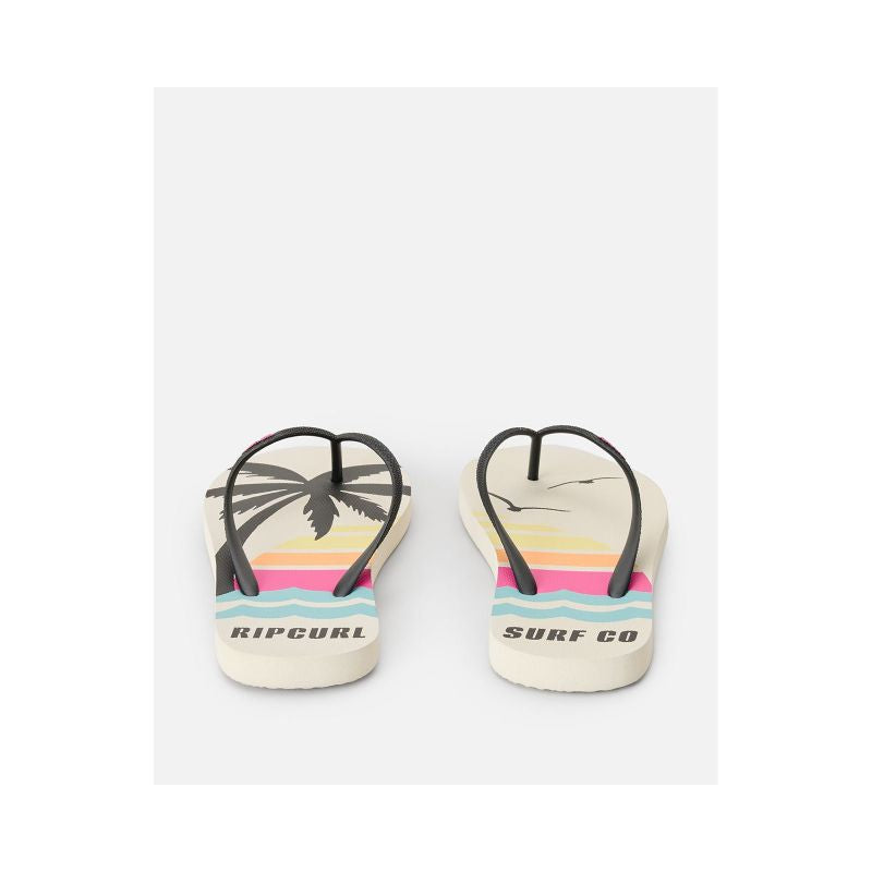 RIP CURL Mixed Bloom Open Toe Women's Flip-Flops Brown
