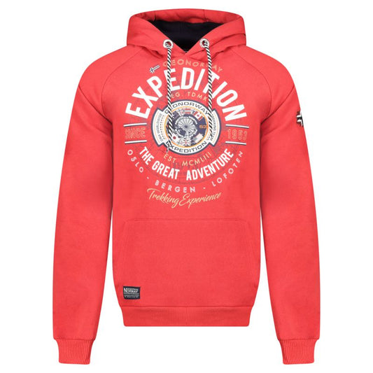 Geographical Norway Galdemar DB 100 M sweatshirt WZ3020H/GN-Red Clothing/Outdoor/Geographical Norway Your Sports Performance