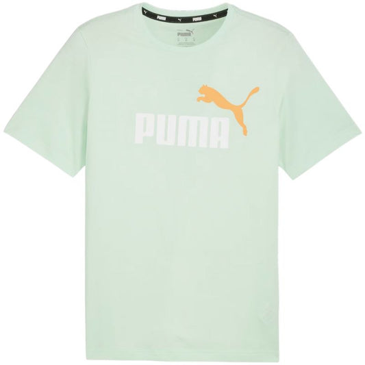 Puma ESS+ 2 Col Logo Tee M 586759 88 Clothing/Lifestyle/T-shirts Puma
