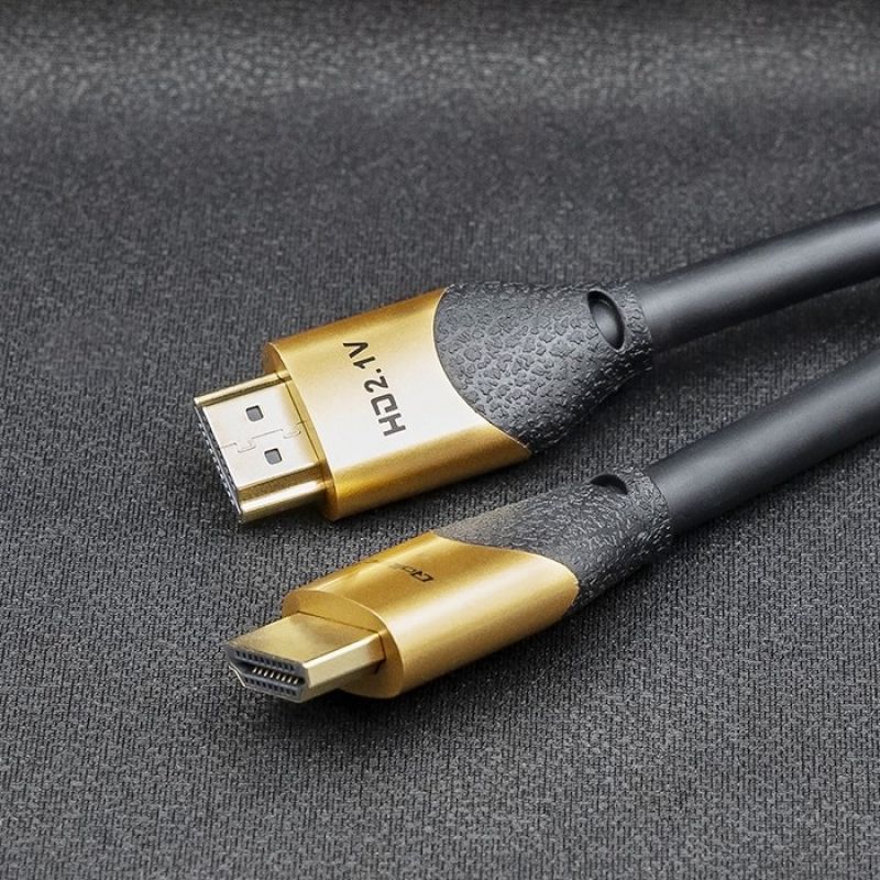 QOLTEC HDMI CABLE V2.1 ULTRA HIGH SPEED 8K | 60HZ | 28AWG | GOLD | 3M Kable i adaptery/Kable HDMI Your Sports Performance