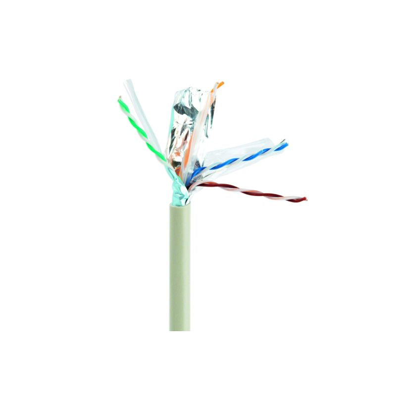 GEMBIRD FPC-6004-SOL/100 (F/FTP; 100m; cat. 6; gray) Kable, gniazda i wtyki/Kable sieciowe Your Sports Performance
