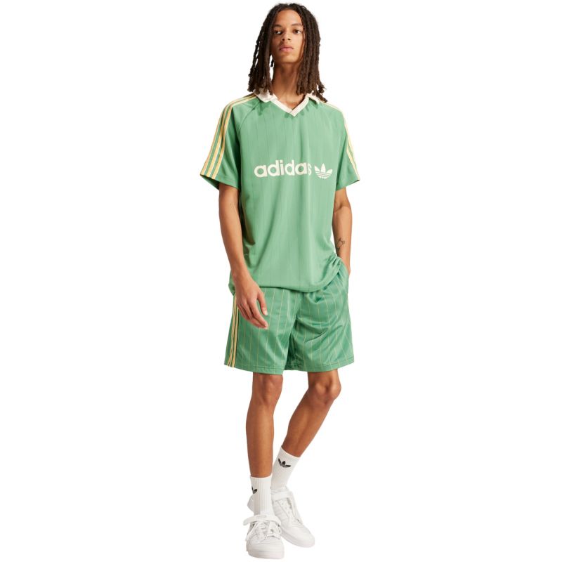 Men's adidas Sprinter shorts green and yellow IR9389 In preparation Adidas