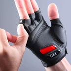 Rockbros S143-BK M cycling gloves with gel inserts - black Rockbros