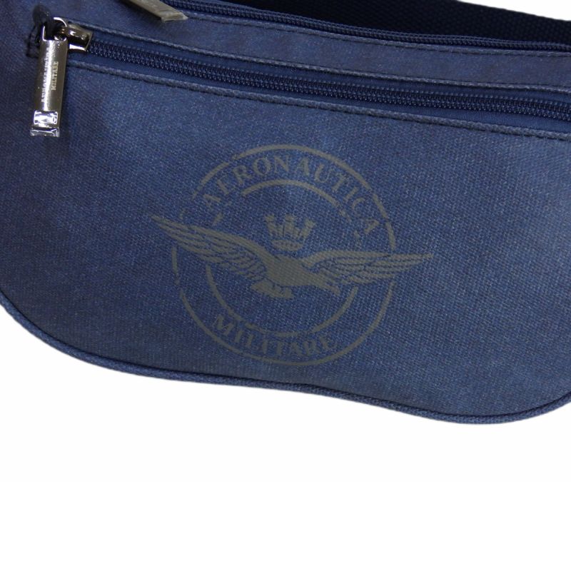Aeronautica Militare waist bag blue - AM-330-NAVY Akcesoria i sprzęt koszykarski/Torby i plecaki Your Sports Performance