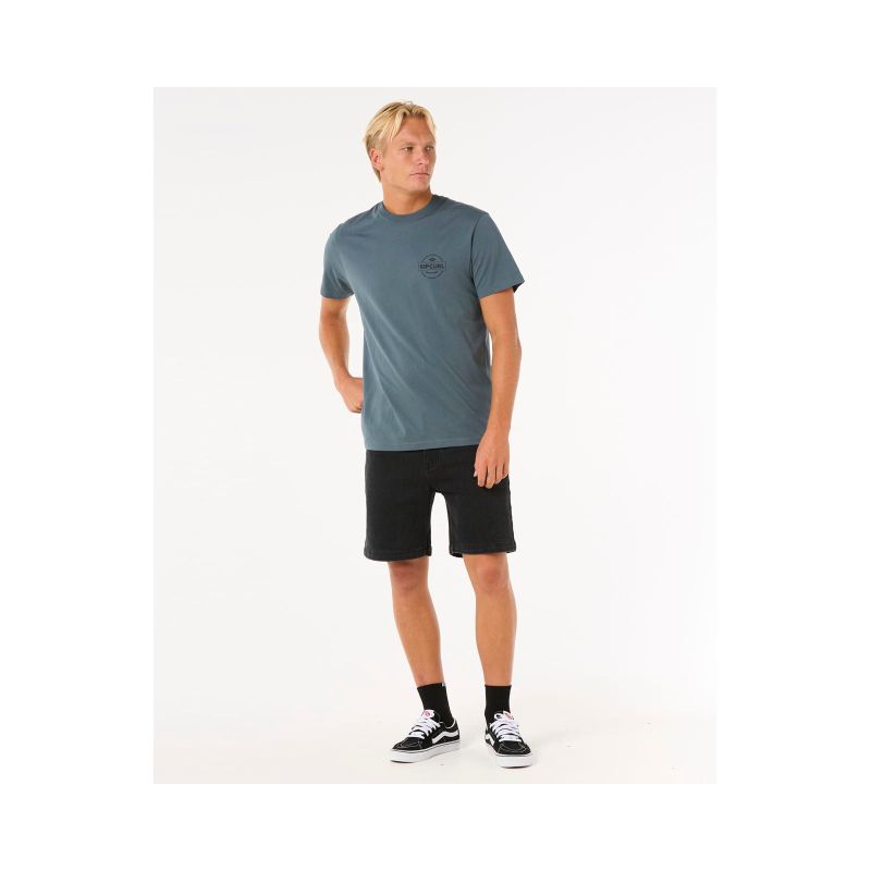 RIP CURL Staple Tee Turquoise