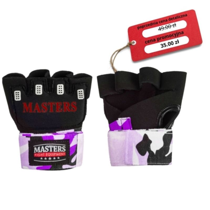 Boxing bandages MASTERS CAMOUFLAGE BBŻ-MFE-CAMO 13082-C03S/M Accessories/Protectors and knee pads Your Sports Performance