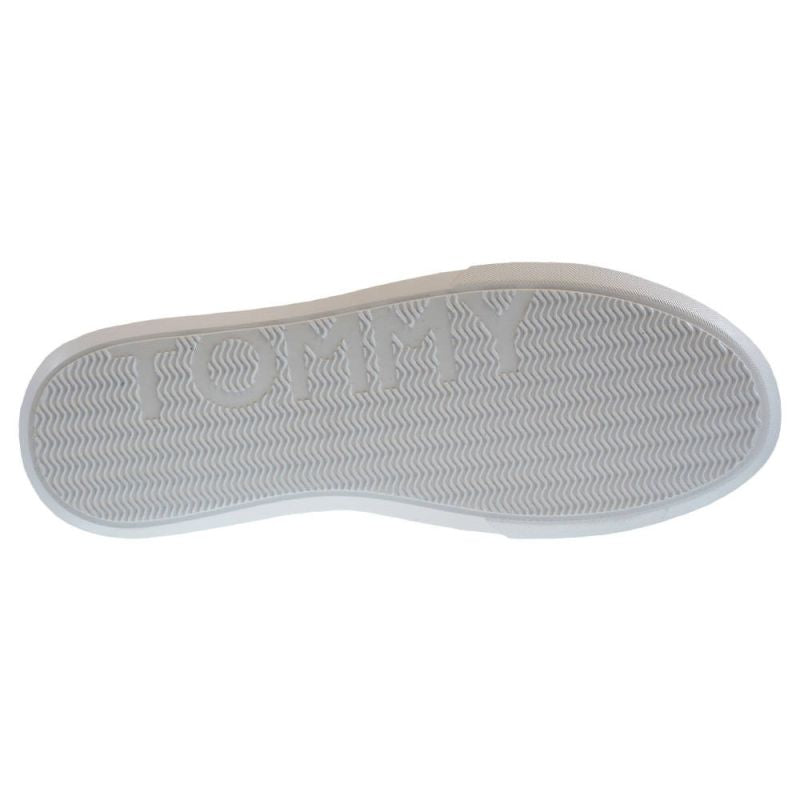Tommy Hilfiger Essential Leather Cupsole Men's Shoes Black - FM0FM03424-BDS Obuwie/Buty na co dzień Your Sports Performance
