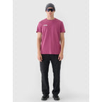 Men's regular plain T-shirt 4F 4FRAW24TTSHM2602-60S 4f