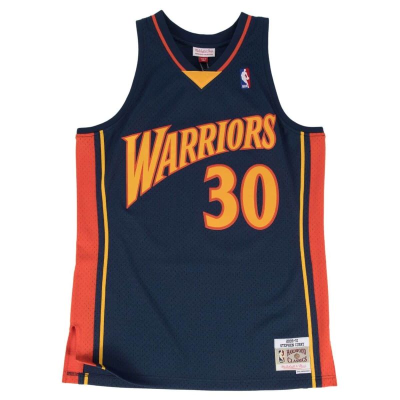 Mitchell & Ness Swingman Jersey NBA Golden State Warriors Steph Curry - SMJYGS18170-GSWNAVY09SCU Koszulki NBA Your Sports Performance