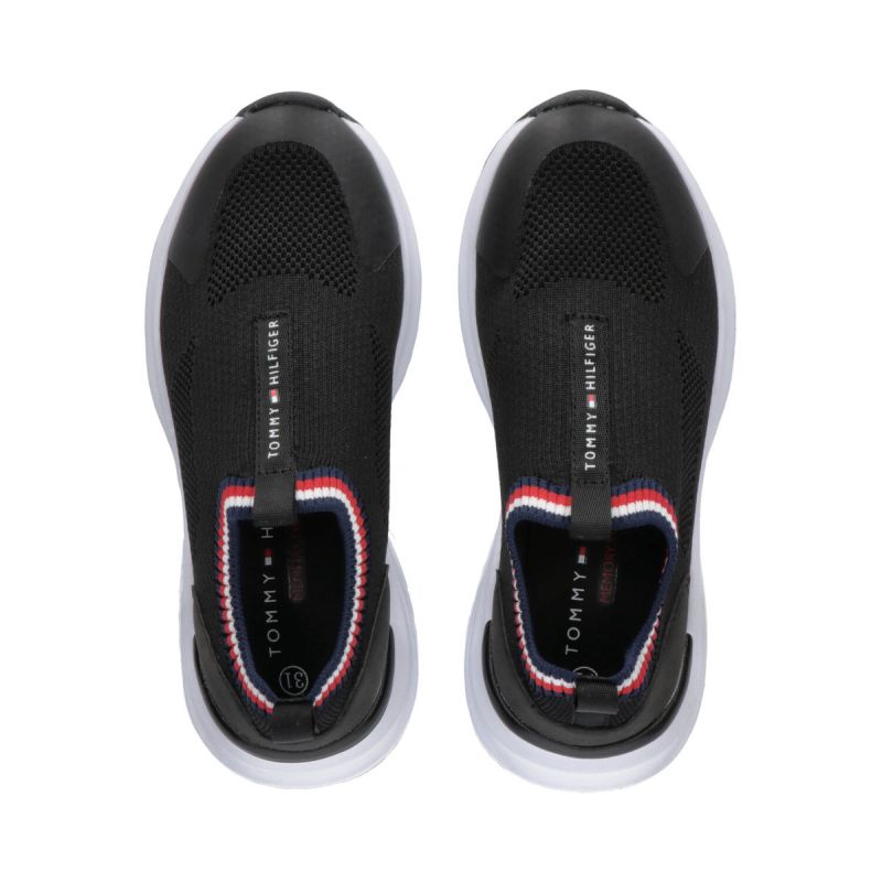 Tommy Hilfiger Low Cut Easy-On Sneaker Black W T3A5-33057-1355999-999 Footwear/Lifestyle/Tommy Hilfiger Your Sports Performance